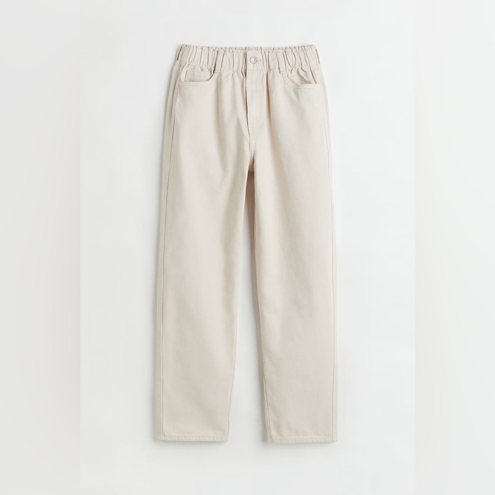 H&M High Waist Twill Pants | NWT, Size 12